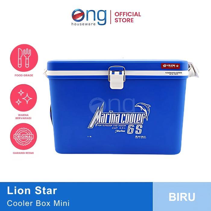 Ong Houseware - Marina Cool Box Cooler Box Kotak Box Es Mini 6S Lion Star 5.5 Liter I-15