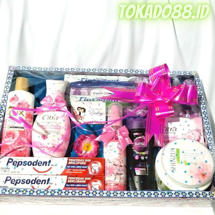 Paket Seserahan, Kado Pernikahan Perlengkapan Mandi