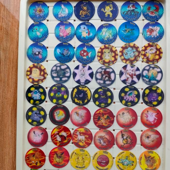 Tazos 3D pokemon 56 pc