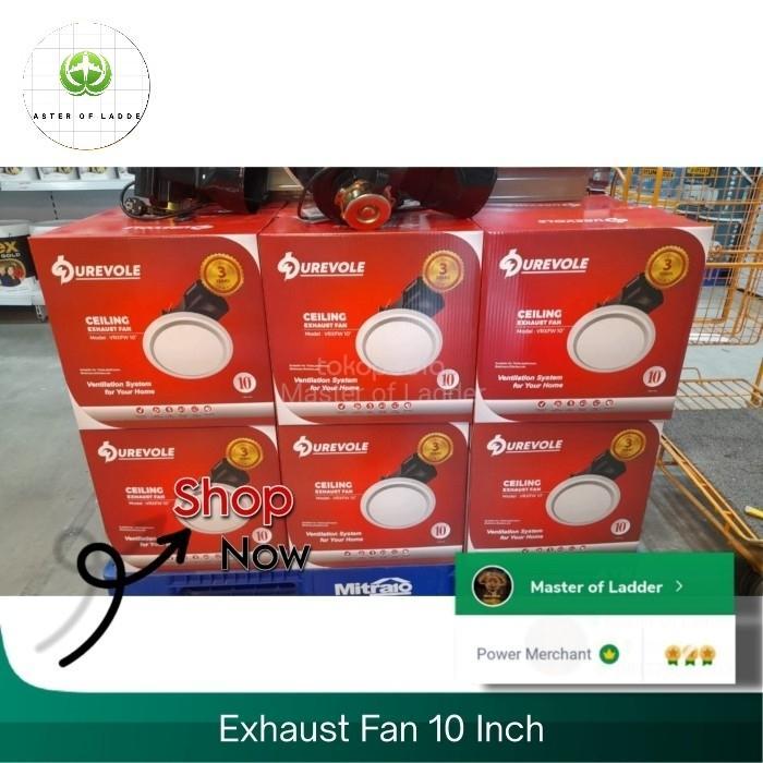 Eurofan Exhaust Fan Kipas Ventilasi 10 Inch Ceiling Fan 10" Durevole