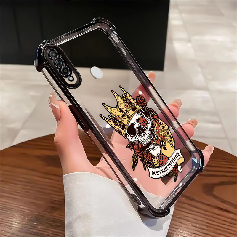 Casing Hp Untuk OPPO A31 2020 A8 Case Casing HP Softcase Ponsel Anti-sidik jari Soft Shell dengan Em