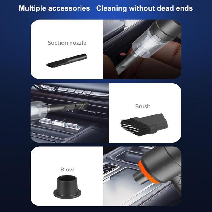 Vacuum Vakum Vacum Cleaner Debu Mobil Keyboard Kursi Portable Baterai
