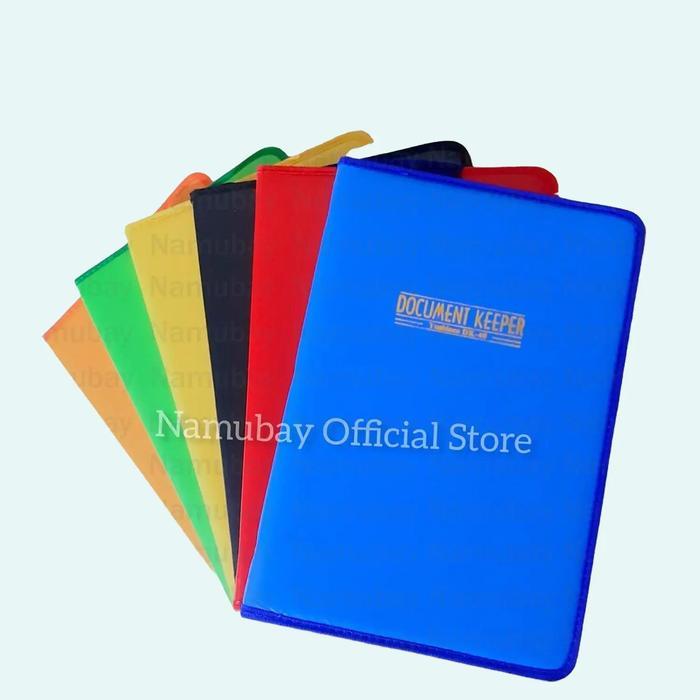 MAP DOKUMEN KEEPER ANTI AIR F4 ISI 40 LEMBAR Plastik Stationery