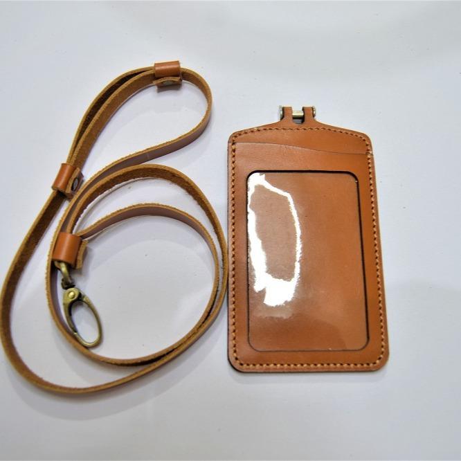 ID Card Holder Kulit Sapi Polos