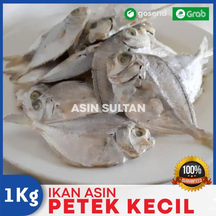 IKAN ASIN PETEK KECIL (1KG) IKAN ASIN PETEK HALUS