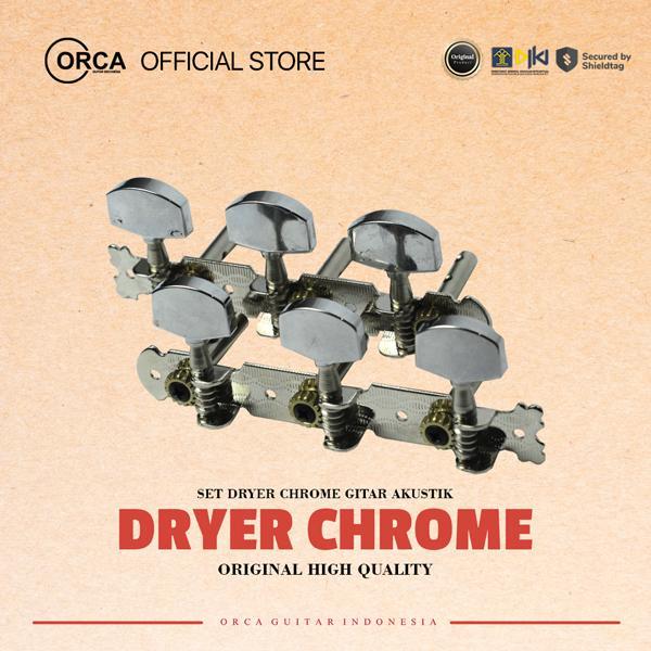 ORCA Dryer Chrome Renteng Gitar Akustik Original