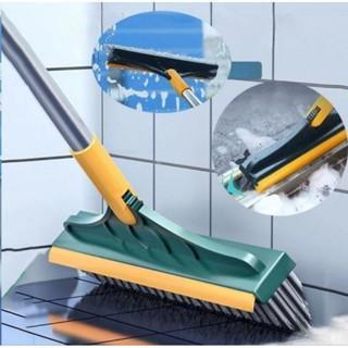 Sikat Lantai Wiper Pembersih Lantai Dinding Kamar Mandi Gagang Panjang