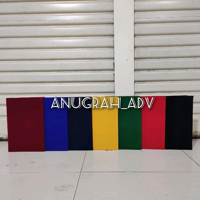 MAP BELUDRU MAP UPACARA MAP KANTOR MAP SEKOLAH POLOS BERKUALITAS - MERAH MAROON