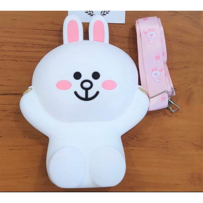 Tas jelly karakter Line dewasa/ anak
