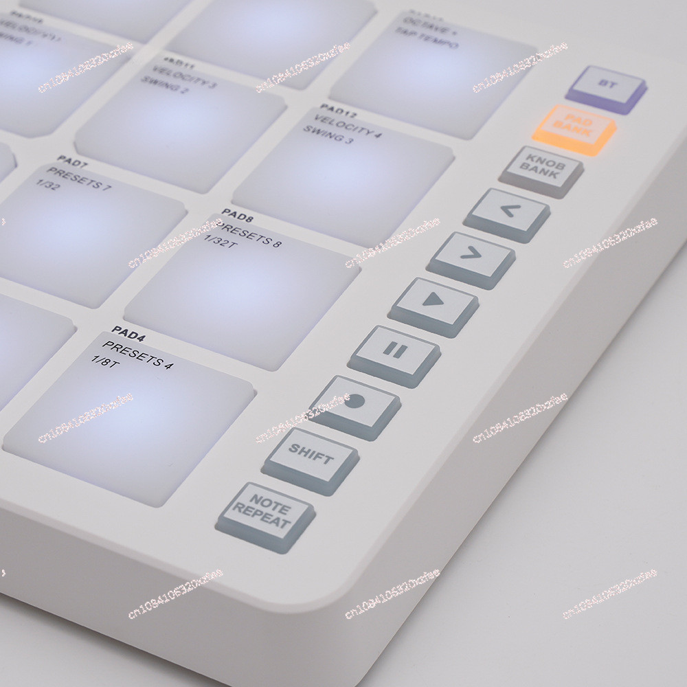 Midi Controller Rgb Backlit Strike Pad Midi Keyboard