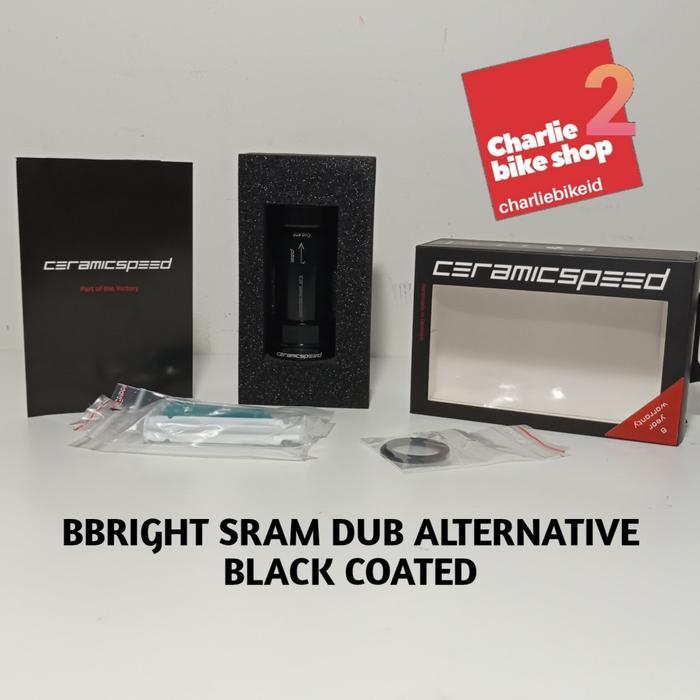 Bottom Bracket Ceramic Speed Bb Right Sram Dub Black Non Coated