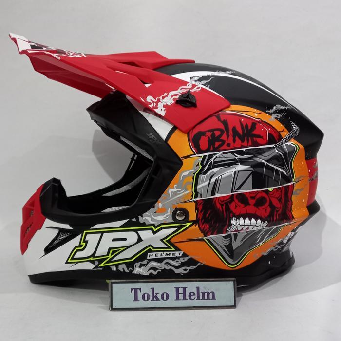 Helm Trail Jpx Cross Fox1 Motif X38 Obink