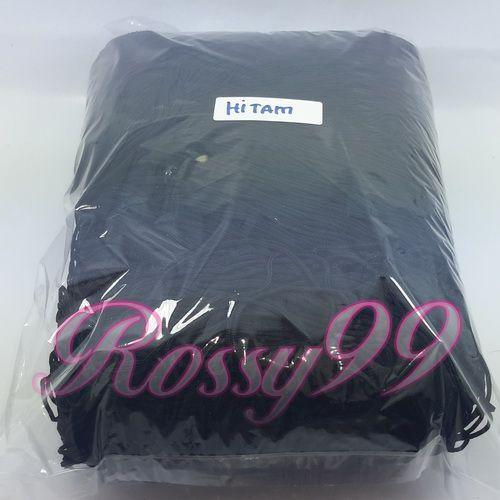 Tali Makrame Kecil 2mm Hitam Talikur Souvenir Tali Rajutan Tas Bahan Craft Macrame