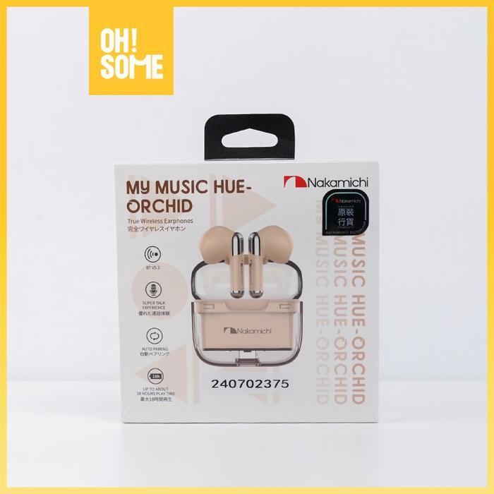 OHSOME - Nakamichi Semi-True Wireless Headphones White/Purple/Beige/Green
