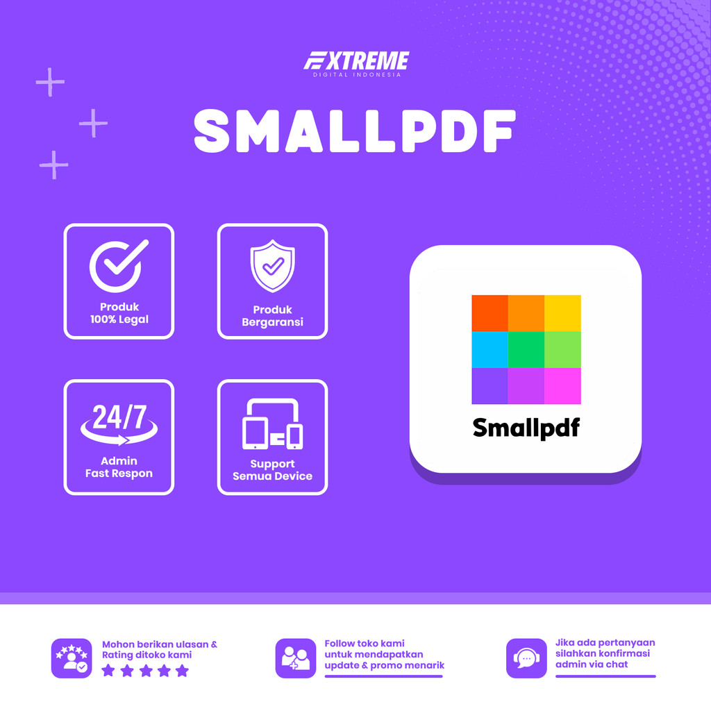 SmallPDF Pro 1 Bulan | PDF Tools Lengkap