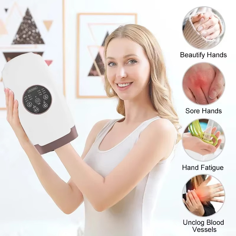 Hand Massager for Arthritis and Carpal Tunnel - Wrist massager, Hand massage, Finger massager,