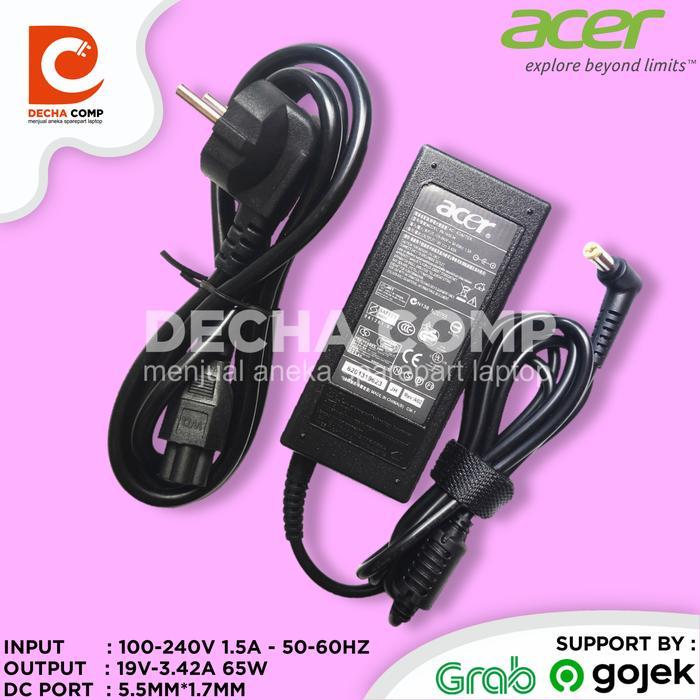 Adapter Charger Laptop Acer E5 575 E5-471 E5-475E471 19V-3.42A