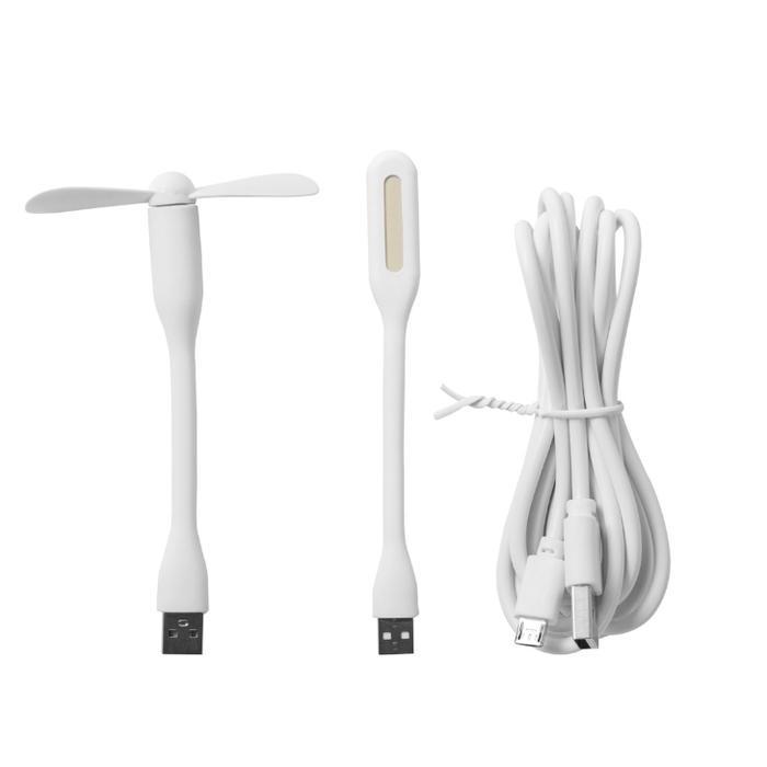 Vusign Folding Table Meja Belajar Laptop Lipat Warna-Warni Dengan Usb Port Bonus Kipas Lampu Dan