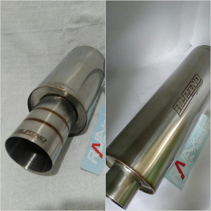 Muffler Alpino F03 baby bass dan resonator Alpino matic