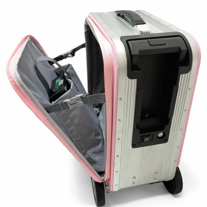 Koper Listrik Beautiful Bird 20 Inch Kabin Size / Elektrik Koper Skuter Terbaru