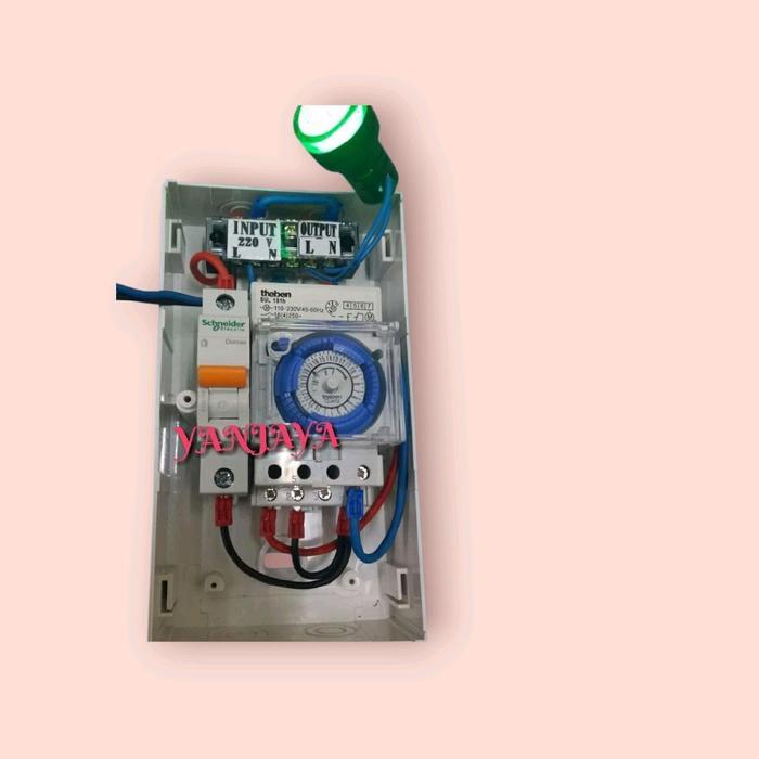 Panel Timer Theben Sul181H/Panel Lampu Otomatis 24Jam Listrik