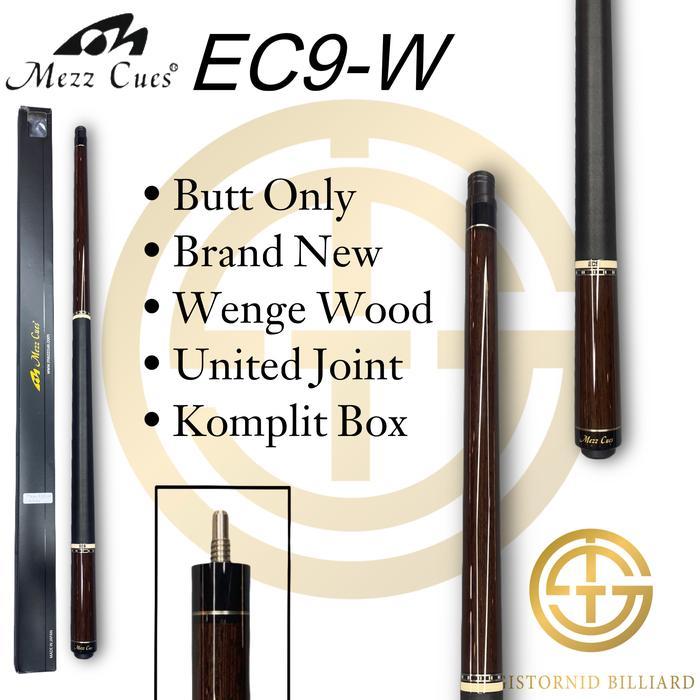 SIAPKIRIM Butt Only Mezz EC9-W New - Stick Play Billiard READY STOCK