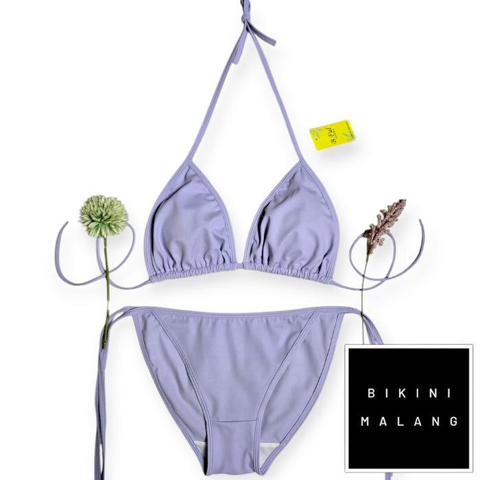 Set Bikini Tali samping two piece sexy Swimsuit Bikini sexy Wanita
