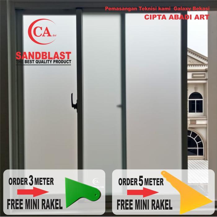 STIKER KACA/STIKER KACA BURAM EST