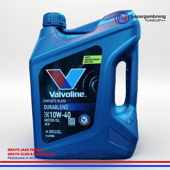 Valvoline Durablend 10W40 Gratis Scan ECU