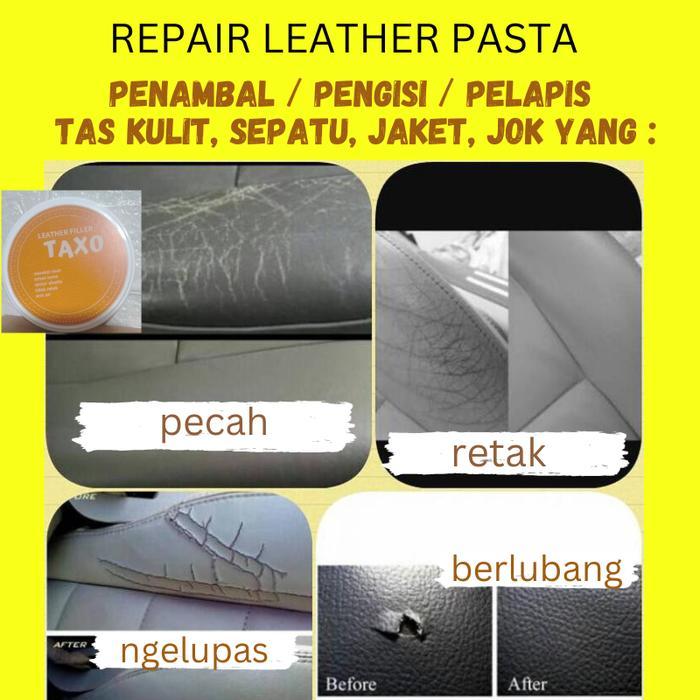 Leather Filler Repair Dempul Penambal Tas Sepatu Jaket Sofa Jok Kulit