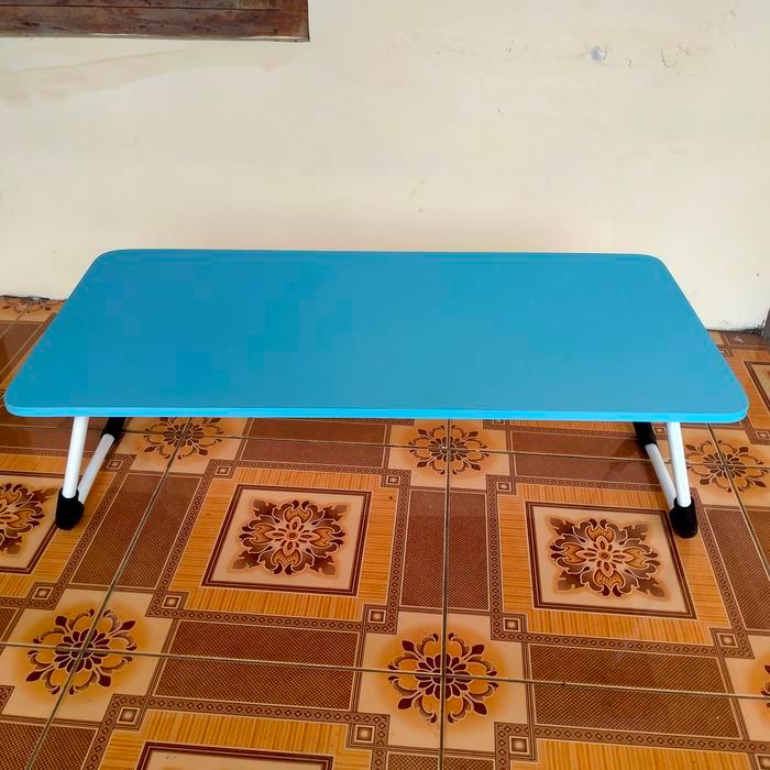 Meja Laptop Lipat / Meja Belajar Ukuran Jumbo 80*40 Pasti Diskon