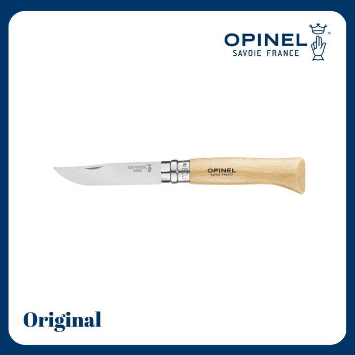 Opinel N08 Stainless Steel Folding Knife