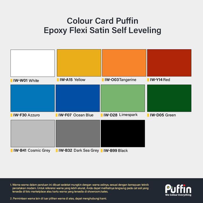 Cat Epoxy Lantai Puffin Epoxy Flexi Satin SELF LEVELLING Gratis Ongkir