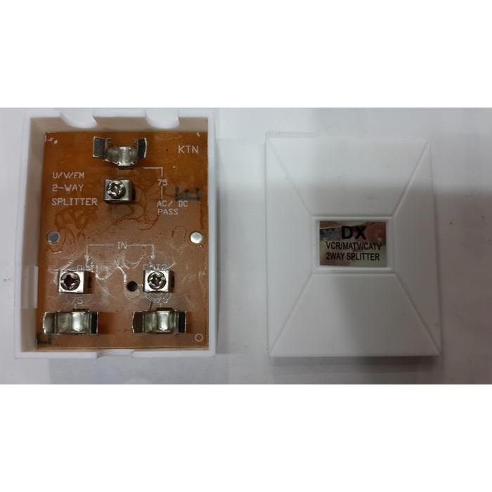 Spliter Antena Tv 2Way Splitter Antena Tv 2Way Dx 2Way