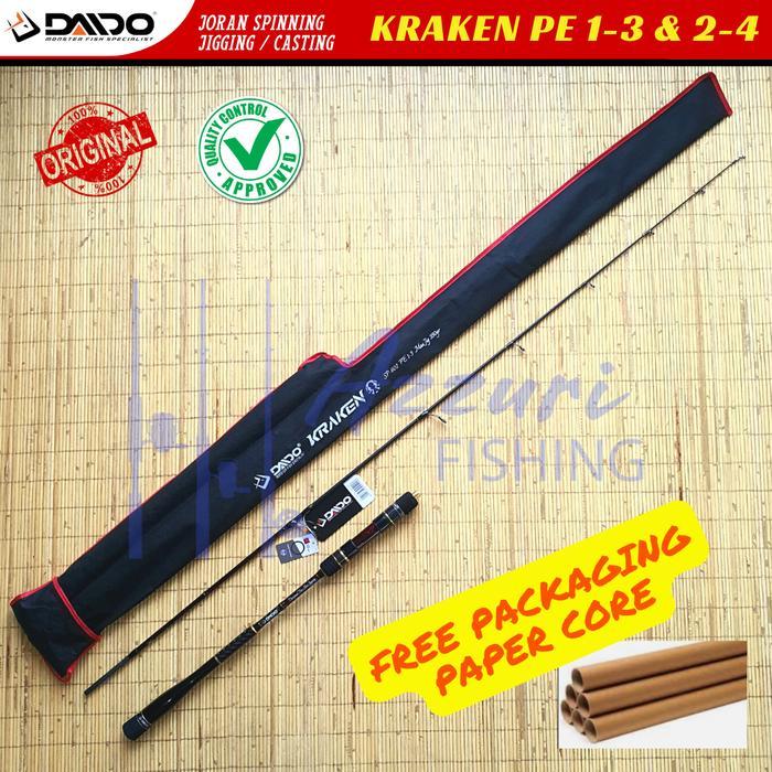 JORAN DAIDO KRAKEN PE 1-3 & 2-4 LIGHT JIGGING - JORAN LAUT / JORAN JIGGING / JORAN SPINNING