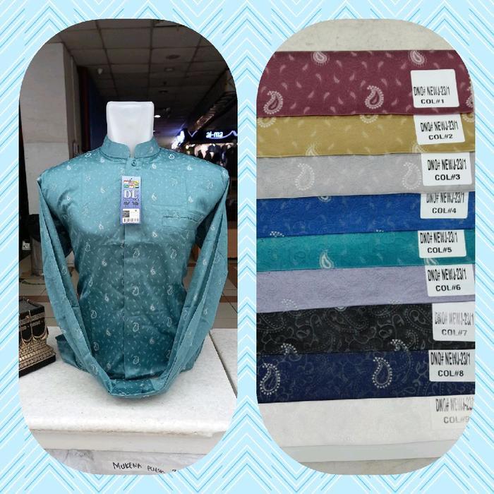 Koko DL Busana Muslim lengan panjang motif keong