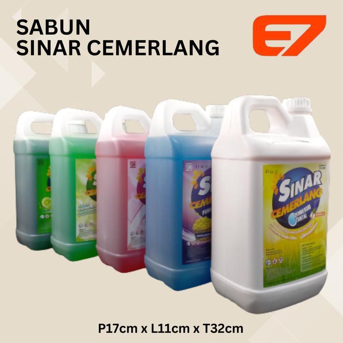 SABUN CAIR PEMBERSIH PAKAIAN AROMA AKASIA 5L - DETERJEN CAIR, LAUNDRY