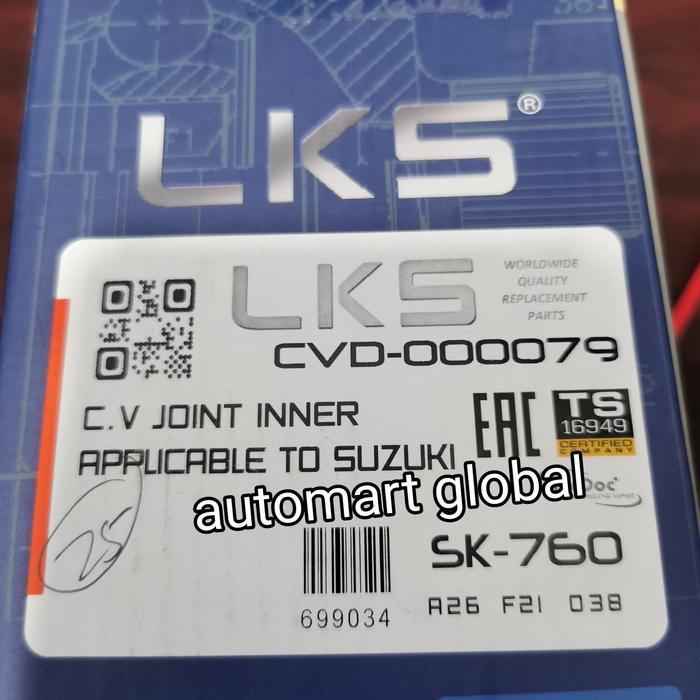 Cv Joint As Roda Dalam Suzuki Aerio