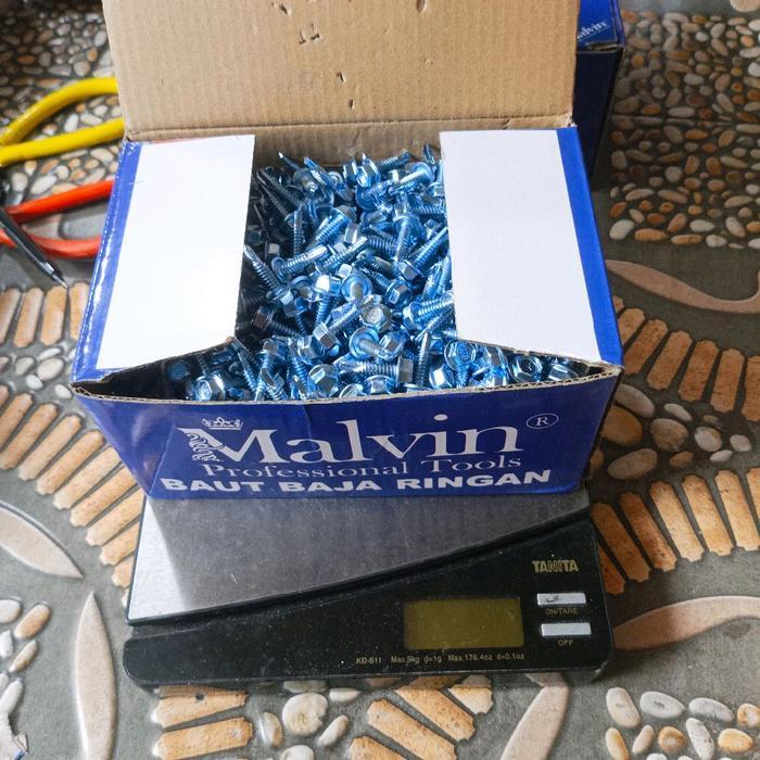 "New" baut baja ringan 10x19 / baut roofing baja ringan 10x19