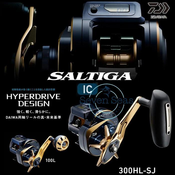 Daiwa Saltiga IC 2021 100 300 300H 300HL-SJ SJ Reel Slow Jig OH - IC 300
