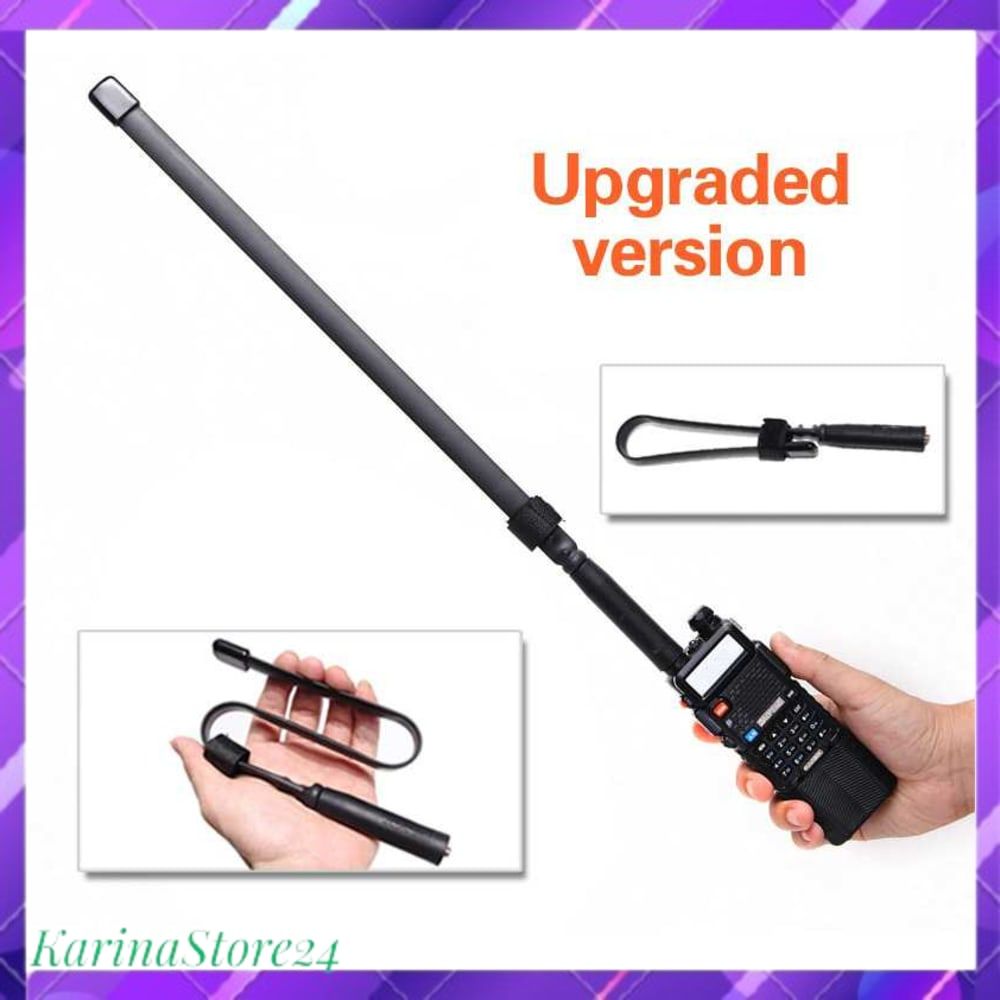 Antena Dual Band SMA-F Female 32.5cm Baofeng UV-5R UV-82 UV5R