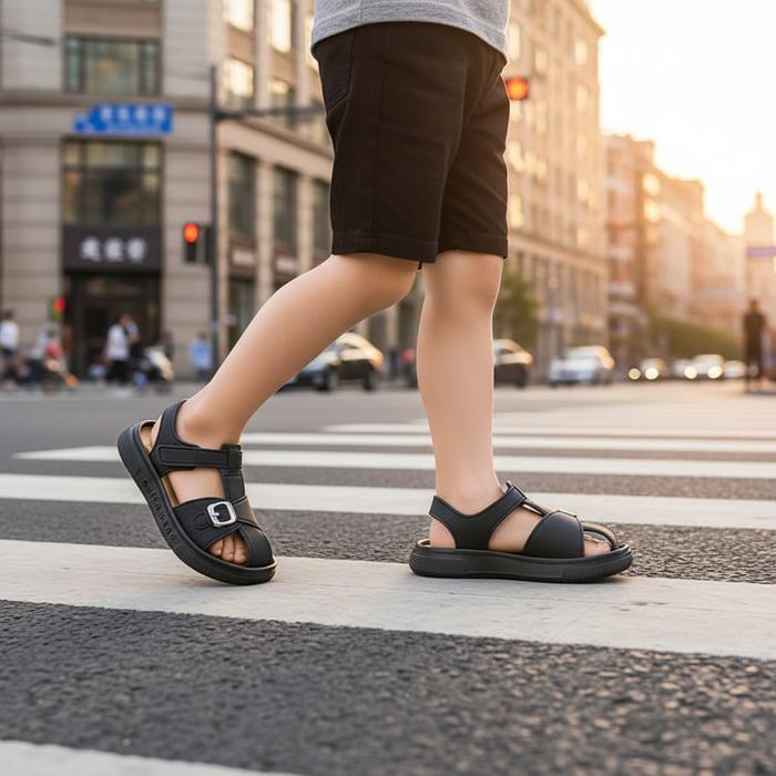 Bata Tomkins - Shb514 Sepatu Sendal Anak Laki Laki Fashion Sandal Anak Cowok Bahan Karet Size 21-35