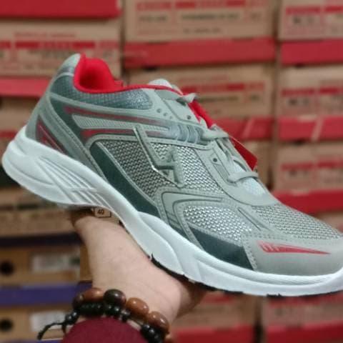 READY Sneaker / Running / Badminton Sepatu olahraga Pro ATT MC 52 Abu merah