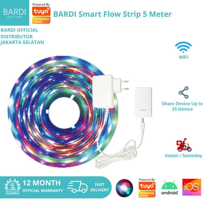 BARDI LED FLOWING STRIP 5M WITH ADAPTOR - LED STRIP