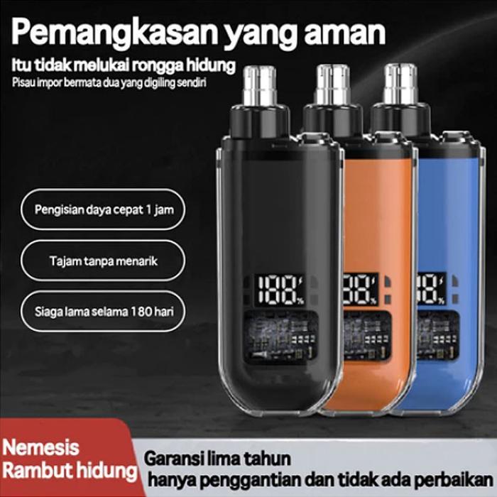 Pencukur Bulu Hidung Nose Trimmer Elektrik Alat Cukur Bulu Hidung Pembersih Bulu Hidung Trimmer Mini