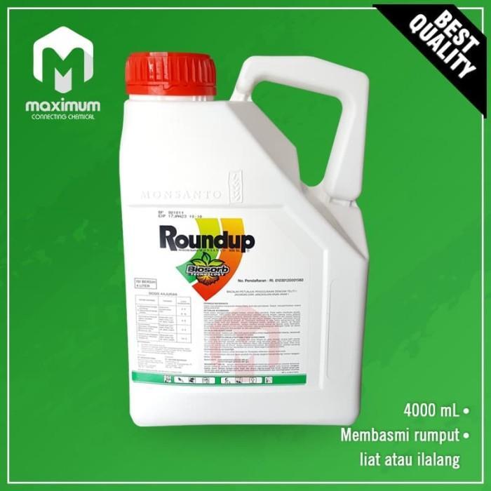 ROUNDUP 4 LITER - OBAT PEMBASMI RUMPUT ROUND UP