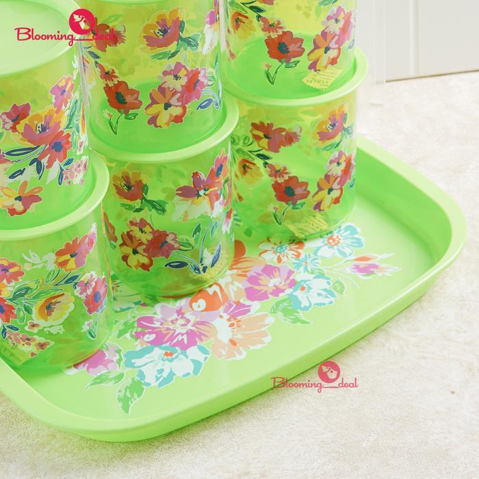 Calista Tobaki Toples Kue Lebaran Set 7 In 1 / Toples Ramadhan / Toples Lebaran Dan Nampan