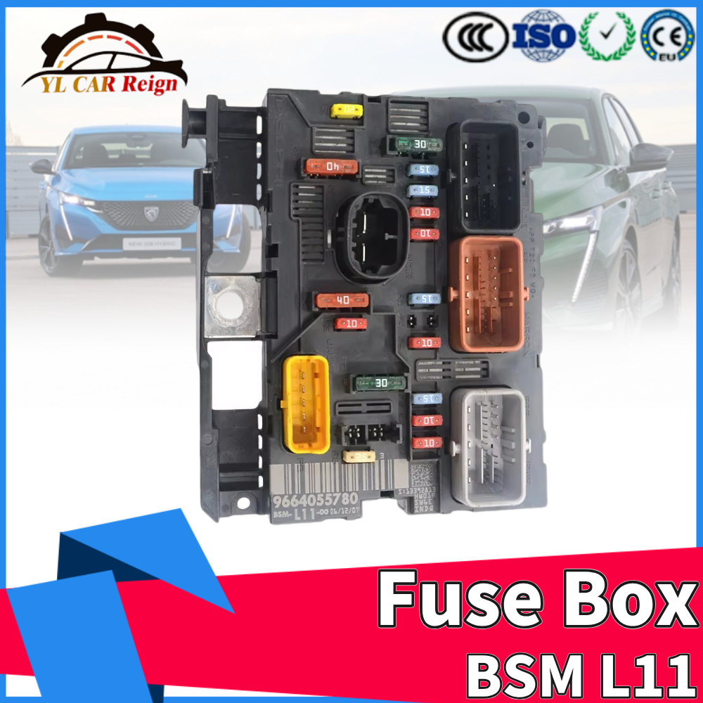 Baru For Peugeot 207 307 Citroen C4 Original Refurbished Tested Fuse Box BSM L11 9664055780 96610870