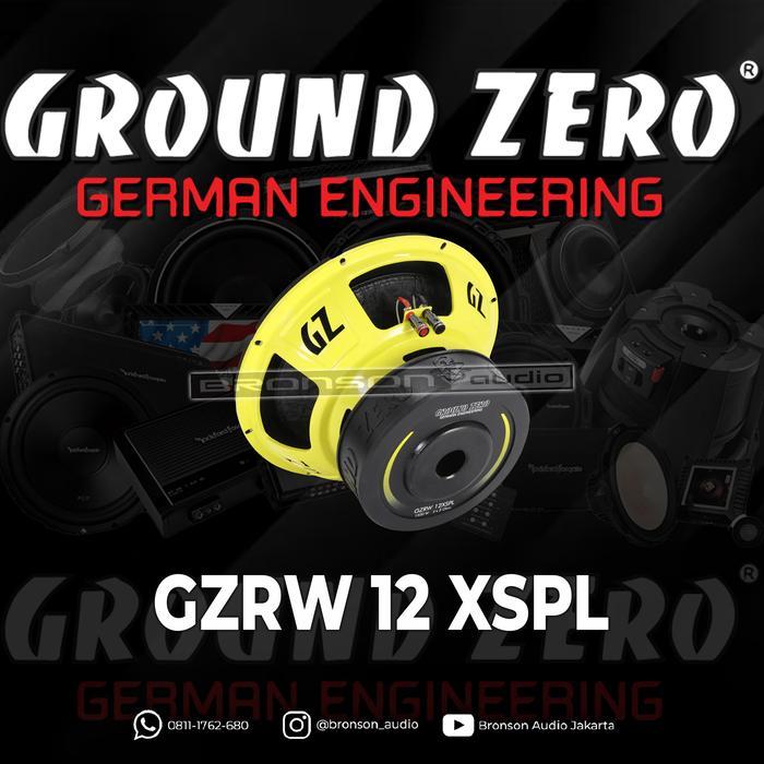 Subwoofer Ground Zero GZRW 12 XSPL