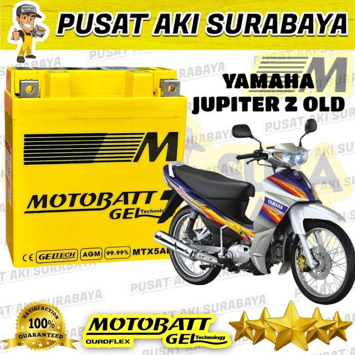 Garansi Aki Original Motobatt Mtx5Al 12 Volt 5 Amper Titan Accu Kering